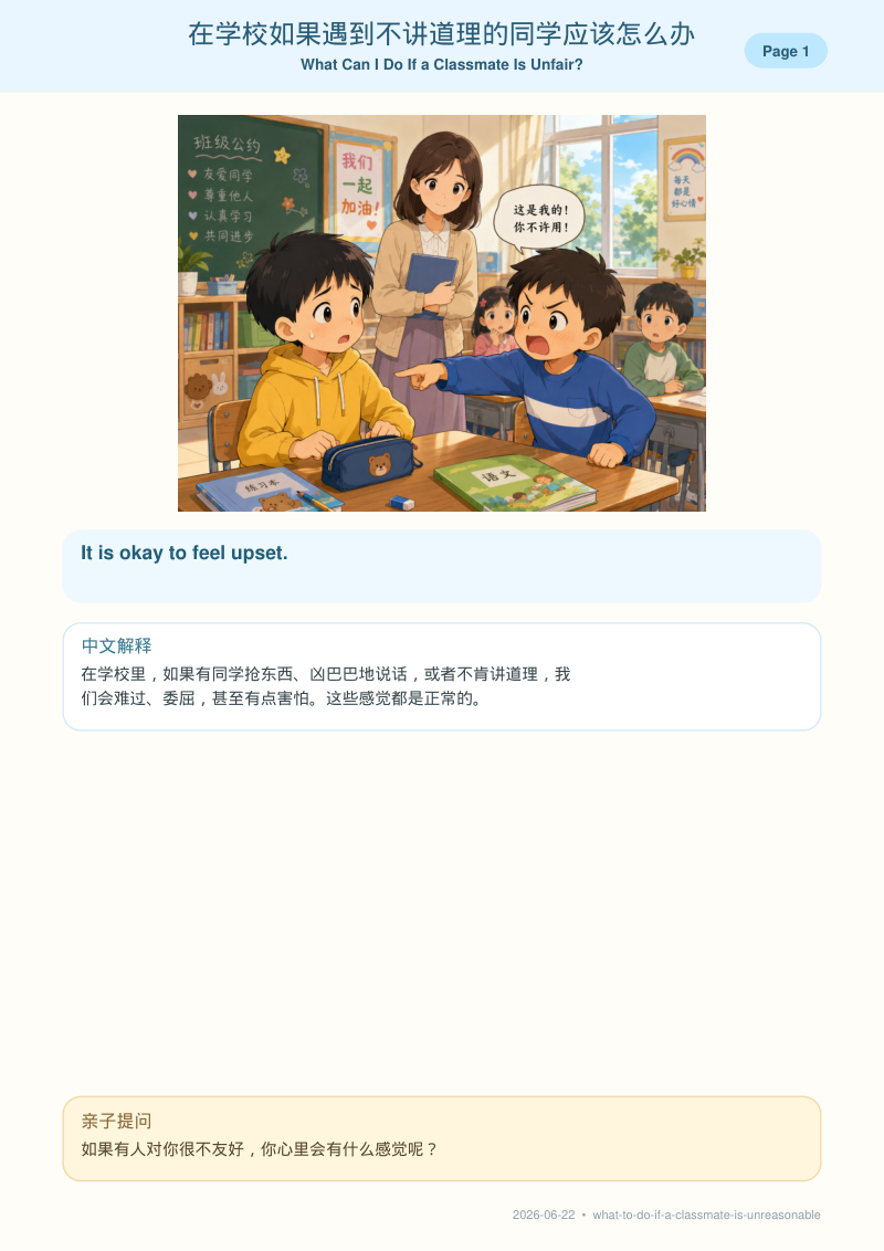 What To Do If A Classmate Is Unreasonable