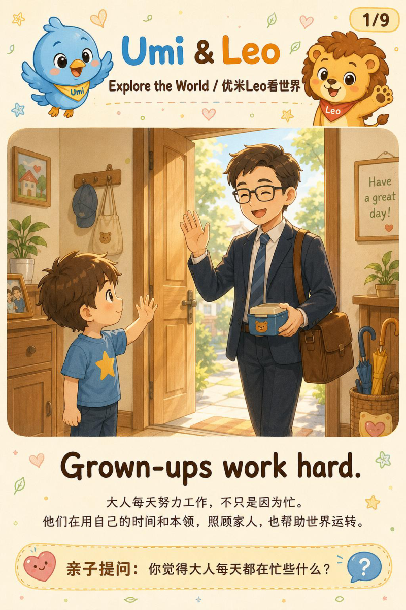Why Do Adults Work Hard